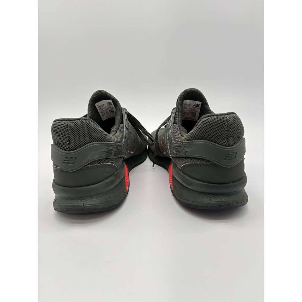 New Balance 247 Mens 11.5 Dark Green Orange Mesh Lifestyle Sneakers MS247TOB - Picture 2 of 8